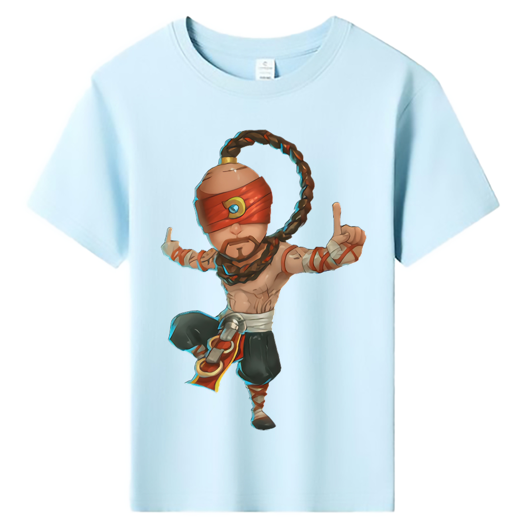（画像用） リーグ・オブ・レジェンド League of Legends LOL 綿100％キッズTシャツ（フロントプリント）